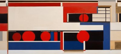 Composition with Red, Blue and Yellow No. 2