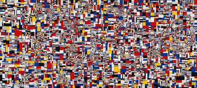 Composition with Red, Blue and Yellow No. 20