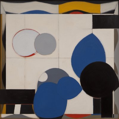 Composition with Red, Blue and Yellow No. 2